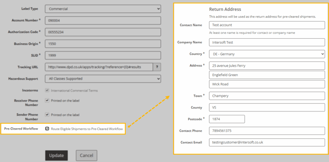 DPD pre-cleared workflow-1